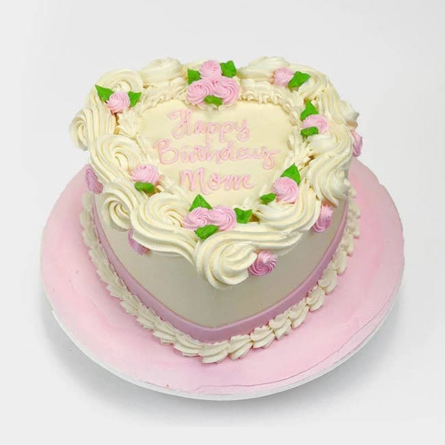 Heart Buttercream Cake