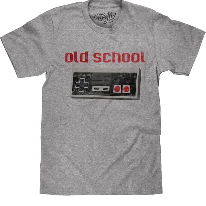 Nintendo Men's Old School Tee Shirt