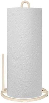 White Square Modern Paper Towel Holder