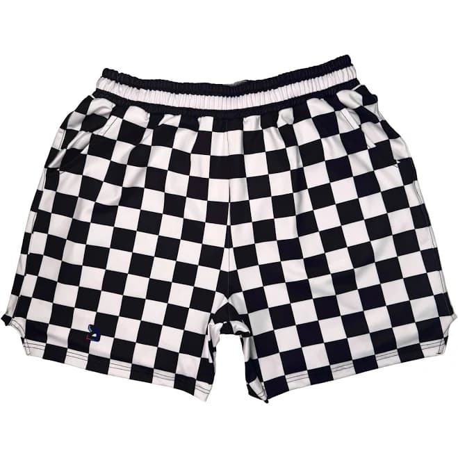Trap'n Shorts Checkerboard Soft Quick Dry Basketball Shorts