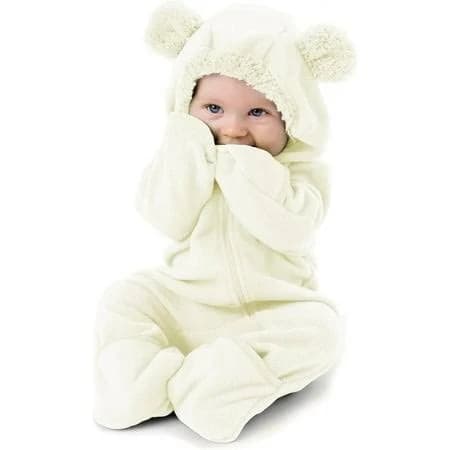 Bear Fleece Bunting