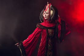 Padme Amidala Queen Star Saga Inspired Cosplay Gown - Etsy