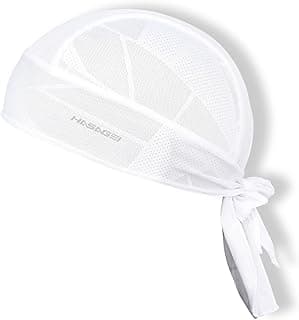 Cooling Do Rags Skull Caps for Men Breathable Sports Bandana Cap Durag Sweat-Wicking Helmet Liner UV Protection