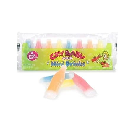 Concord Brands Cry Baby Sour Mini Wax Drinks