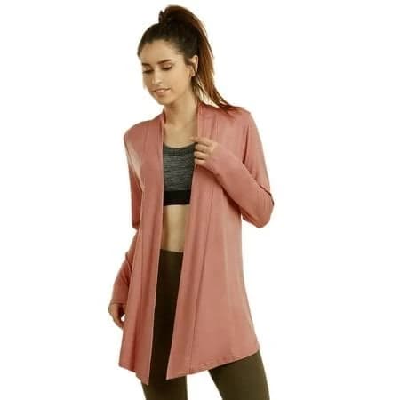 Women's Casual Open Front Long Sleeve Cardigan