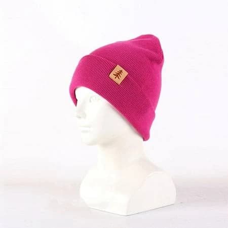 Cyrboko Toddler Girls Beanies with Pompom Casual Winter Skiing Thermal Kids Hats