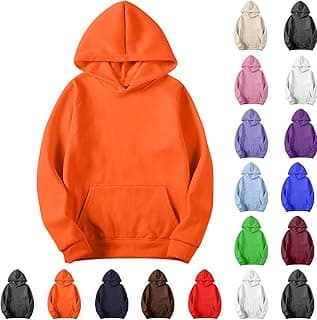 Hoodies for Men Pullover,Oversized Long Sleeve Fleece Hooded Sweatshirt Lightweight Casual Fall Winter Y2K Hoodies