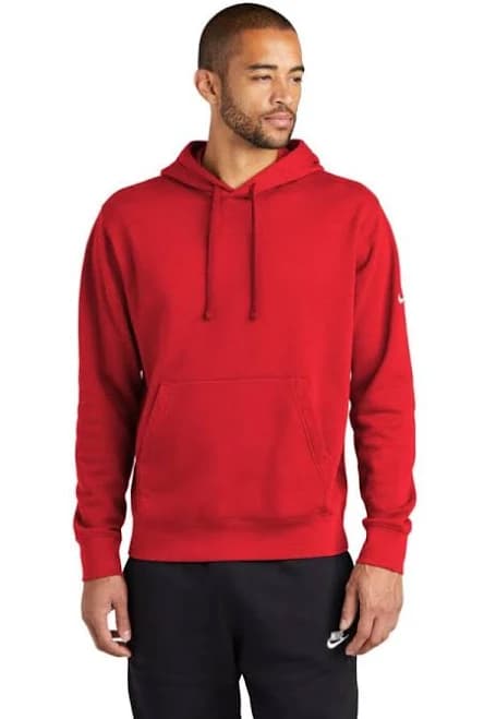 Nike Men's Club Fleece Sleeve Swoosh Pullover Hoodie