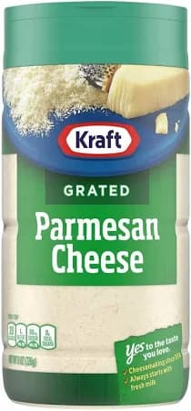 Kraft Parmesan Cheese Grated, 226