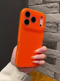 Ins Popular Style Cosmic Orange Glitter Phone Case For iPhone 17 Pro Max 16 15 14 Plus 13 12 11 X XR XS Max Jelly TPU Back Cover - AliExpress 202192403