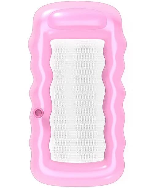 FUNBOY Clear Pink Mesh Lounger