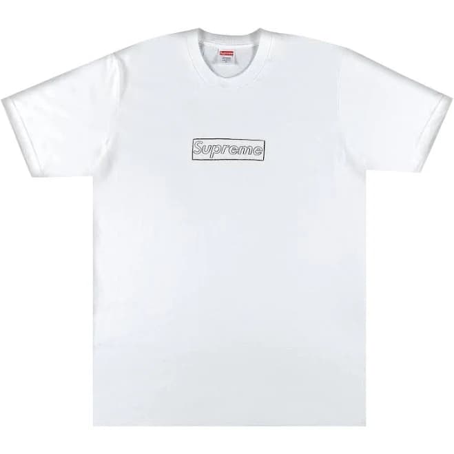 Supreme x KAWS Chalk Logo Tee