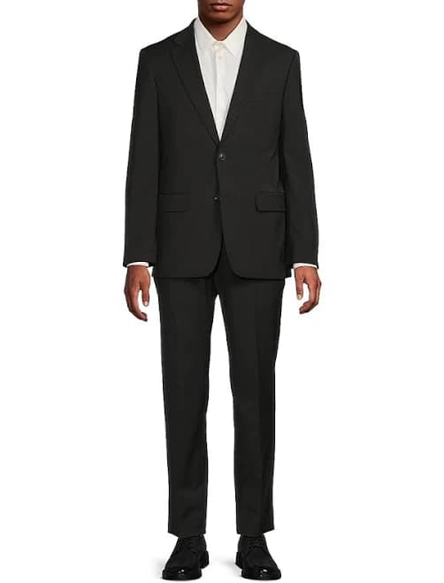 Tommy Hilfiger Men's Modern-Fit Wool-Blend Suit