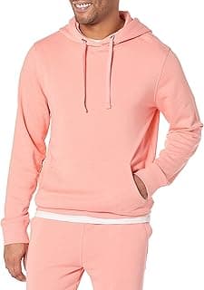 Mens Lightweight Long-Sleeve French Terry Hoodie