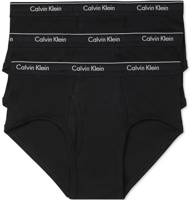 Calvin Klein Men's Classic Cotton Briefs (3-Pack)