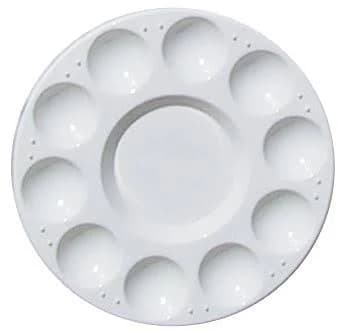 10 Well Round Water/Paint Palette