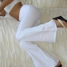 Flare Leggings for Women Casual Low Waisted Slim Fit Comfort Yoga Pants Flowy Stretch Bottom Comfort Straight Leg Plus Size Trousers Pants for Women,White,Large : Ropa, Zapatos y Joyería - Amazon.com