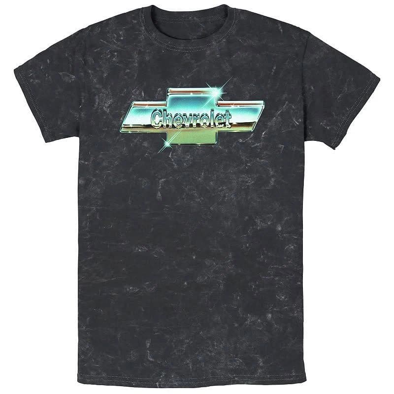 Chevrolet Men's Chrome Logo Graphic Tee