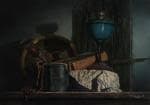 Painting «Still life with old clothes» by Zemlianukhin Vadim — buy on ArtNow.ru