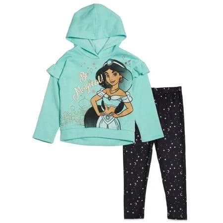 Disney Princess Jasmine Fleece Hoodie & Leggings Set