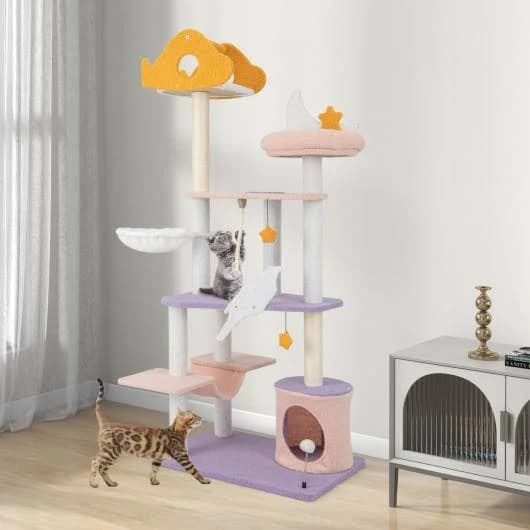 Costway 66 inch Cute Cat Tree
