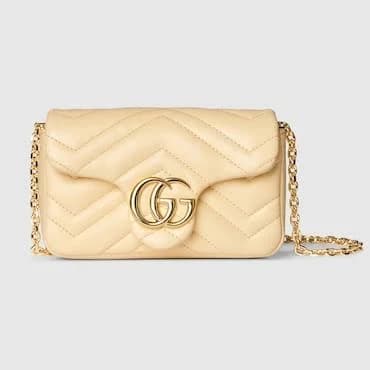 Gucci Gg Marmont Leather Mini Shoulder Bag