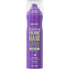 Aussie Hairspray, with Bamboo & Kakadu Plum, Headstrong Volume, 10 fl oz, Triple Pack