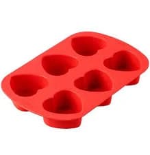 Silicone Mold - Heart Shaped Mold for Soap Making