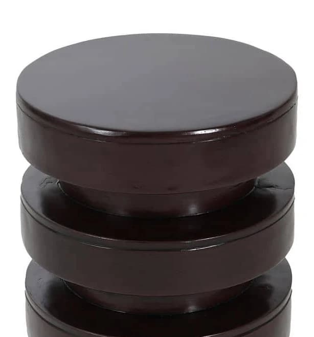 Christopher Knight Home Lucy 3-Tier Modern Lightweight Concrete Round End Table