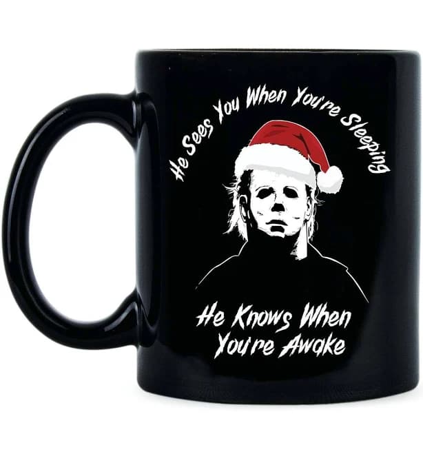 Michael Myers Christmas Michael Myers Mug Michael Myers Xmas Coffee