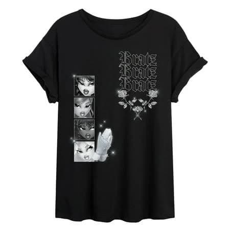 Bratz Oversized Graphic T-Shirt