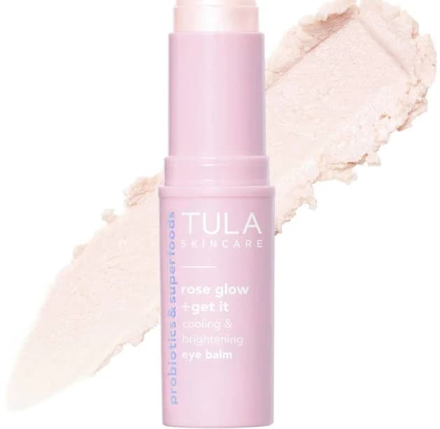 TULA Skin Care Rose Glow & Get It Cooling Eye Balm
