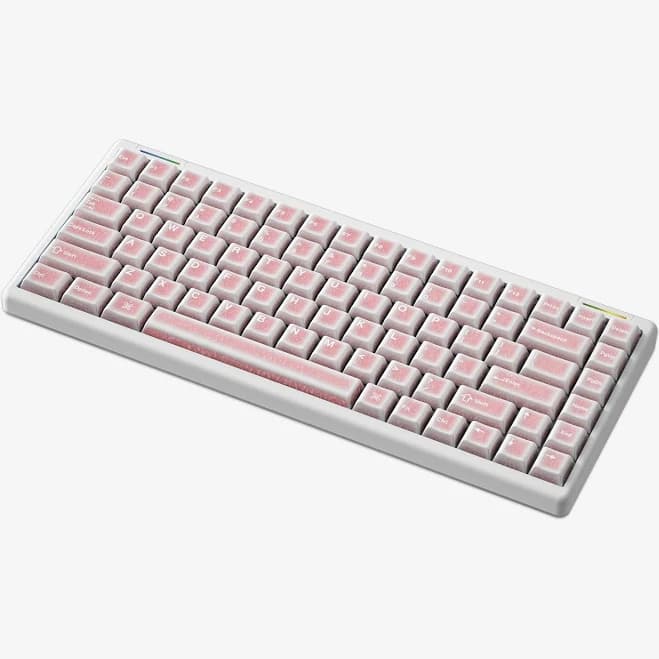 ZEN75 Low-Profile Ceramic Keycaps Keyboard