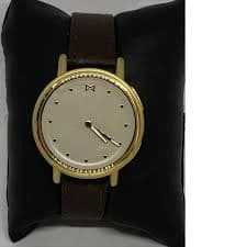 Misfit MIS5023 Women's Brown Leather Silver Analog Dial Hybrid Smart Watch XX828