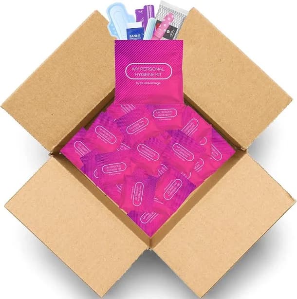 Pink Style All-in-One Traveling Menstrual Kit