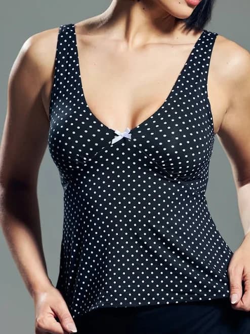 Gingham V-Neck Tank
