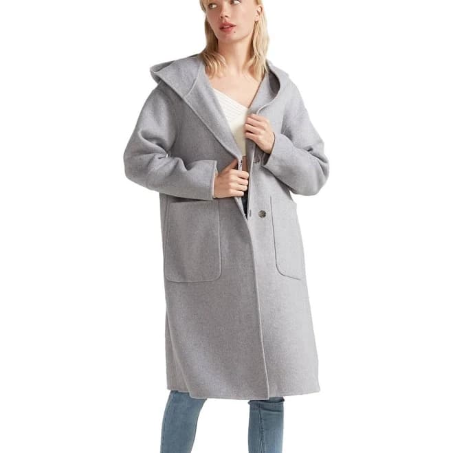 Belle & Bloom Women's Walk This Way Wool Blend Oversized Coat