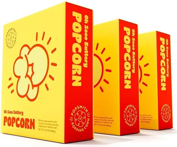 Popsmith Oh Sooo Buttery Popcorn Kits