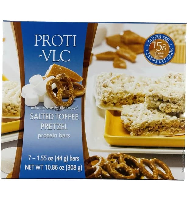 BariatricPal Salted Toffee Pretzel Protein Bars