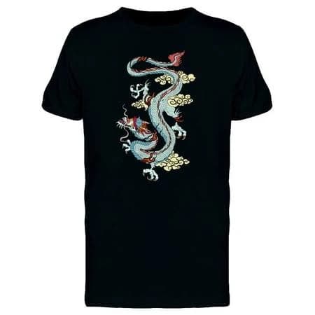 Old Oriental Dragon Men's Cotton T-Shirt