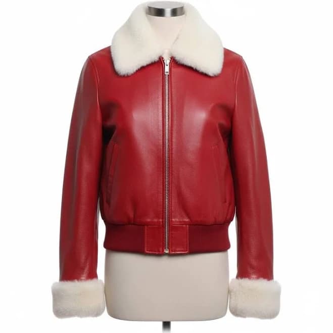 Faux Fur Bomber Jacket
