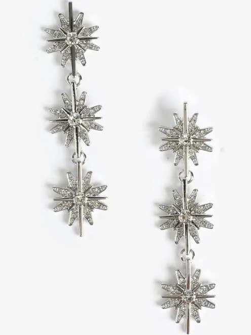 maurices Women's Celestial Star Drop Earrings