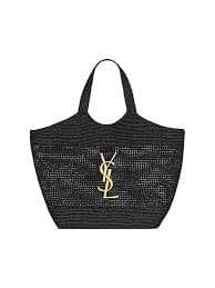Saint Laurent Icare Tote Bag in Raffia | Saks Fifth Avenue