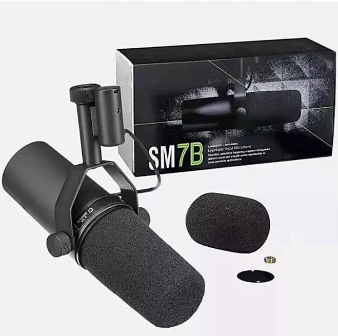 Shure SM7B Dynamic Vocal Microphone