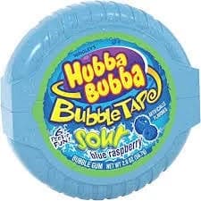 Hubba Bubba Sour Blue Rasberry Bubble Tape