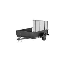 DK2 1,450 lb Capacity 4 ft. x 8 ft. Single Axle Galvanized Folding Multi-Use Utility Trailer & Assembly Kit- MFT4X8G at Tractor Supply Co