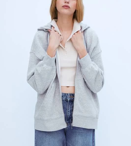 H&M Ladies Oversized Hooded Jacket