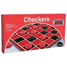 Pressman Toy Checkers Folding Board Game