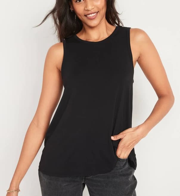Old Navy Women's Luxe Sleeveless Top