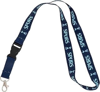 Tottenham Hotspur Lanyard Football Soccer Car Keys ID Badge Holder Keychain Detachable Breakaway Snap Buckle (Lanyard 3)
